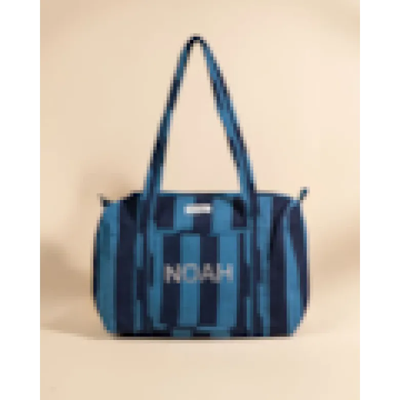 Sac à langer ou de journée sunee rayures ultra bleu