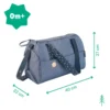 Sac à langer pocketsyle bleu badabulle