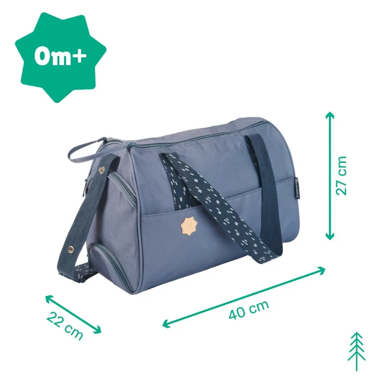 Sac à langer pocketsyle bleu badabulle