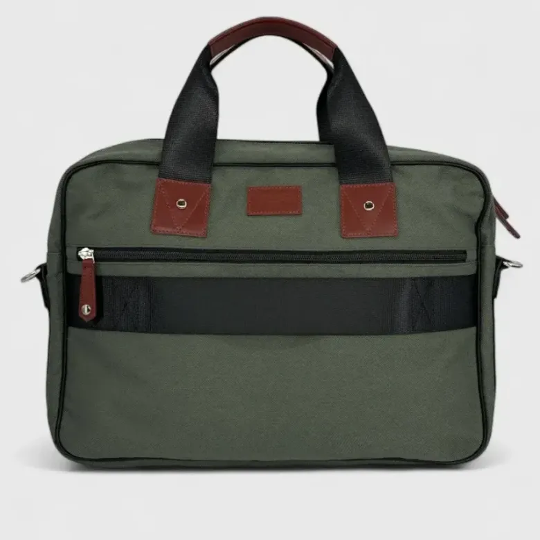 Sac ordinateur en tissu alberto a