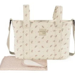 Sac à poussette crossbody mimosa rose
