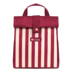Sac repas étanche rayé