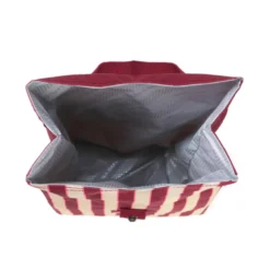 Sac repas étanche rayé