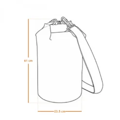Sac étanche réglable pour sport 20l