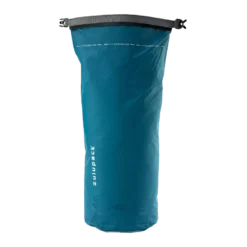 Sac tube étanche 25l fond transparent Bleu