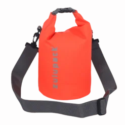 Sac tube étanche 3l fond transparent Orange