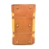 Sac weekend cuir sacha jaune