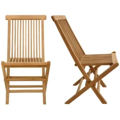 Salento - lot de 6 chaises en teck