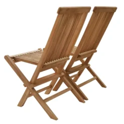 Salento - lot de 2 chaises en teck