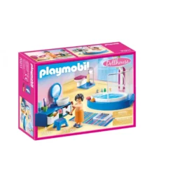 Salle de bain avec baignoire