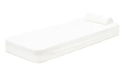 Sandra poolbed blanc 180x70xh18