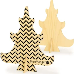 Sapin en bois à décorer (30cm)