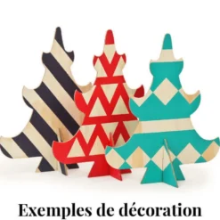 Sapin en bois à décorer (30cm)