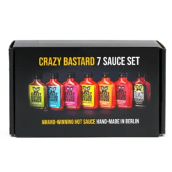 7 sauces piquantes Crazy Bastards