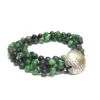 Sautoir mala zoisite 108 pierres