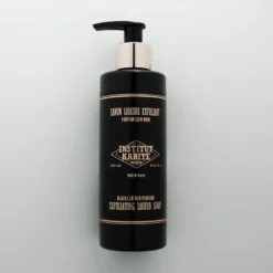 Savon liquide exfoliant cuir noir