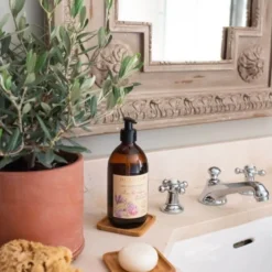 Savon liquide rose & safran
