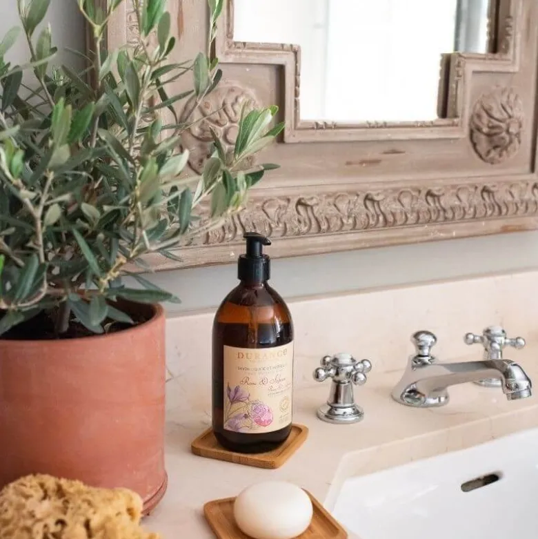 Savon liquide rose & safran