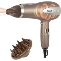 Sèche-cheveux professionnel 2200w marron proficare pc-htd3113-marron