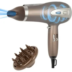 Sèche-cheveux professionnel 2200w marron proficare pc-htd3113-marron