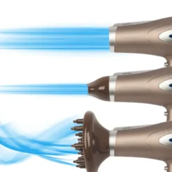 Sèche-cheveux professionnel 2200w marron proficare pc-htd3113-marron