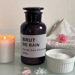 Sel de bain d'Epsom naturel relaxant et reminéralisant 500 g My Cosmetik