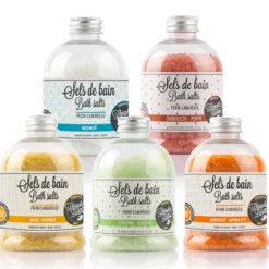5 sels de bain de la méditerranée