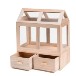 Serre d'intérieur en bois