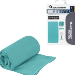 Serviette microfibre sea to summit drylite towel s 40x80 turquoise
