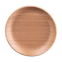 Set de 6 dessous de verre bois naturel 1