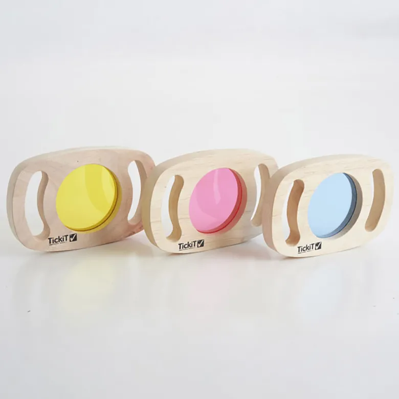 Set de 3 miroirs transparents tickit
