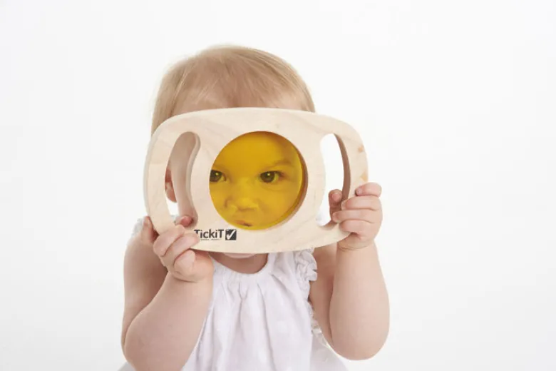 Set de 3 miroirs transparents tickit