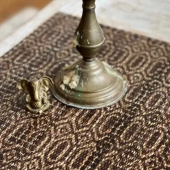 Set de table en vinyle souple beija flor ada coloris marron
