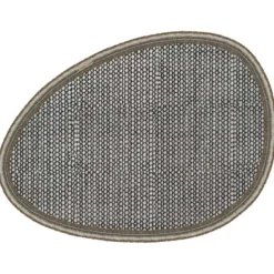 Set de table oval beija flor tribal effet tissage modèle scales