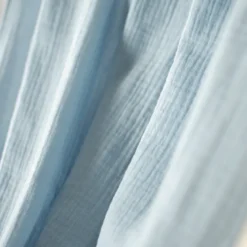 Set double ciel de lit cabane bleu