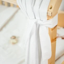 Set double ciel de lit cabane blanc
