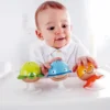 Set 3 hochets ventouse animaux hape