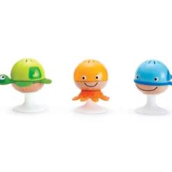 Set 3 hochets ventouse animaux hape