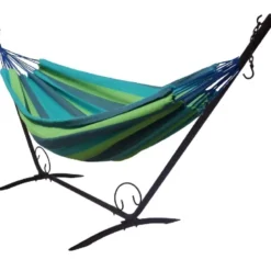 Set support en métal avec hamac simple confortable