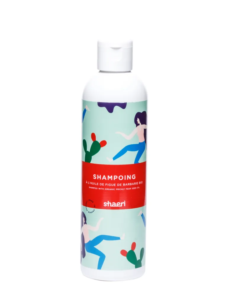Shampoing à l'huile de figue de barbarie