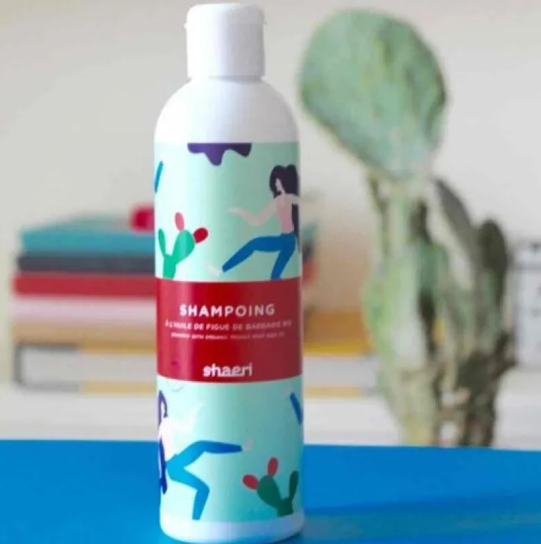 Shampoing à l'huile de figue de barbarie