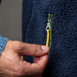 Sherpa sans manches mixte bleu xl