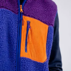 Sherpa sans manches mixte bubblegum xl