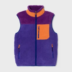 Sherpa sans manches mixte bubblegum xl
