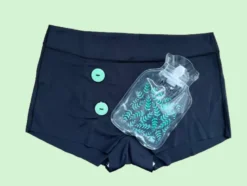 Shorty et bouillotte intégrée l vert