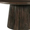 Sienne-console 140 cm en bois massif brun