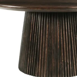 Sienne-console 140 cm en bois massif brun