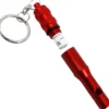 Sifflet de secours avec capuchon noir ca