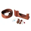 Smallrig étui de protection en cuir marron pour fujifilm gfx100rf