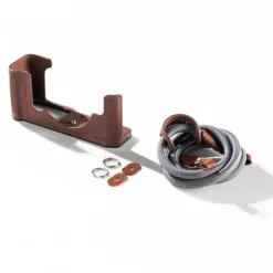 Smallrig étui de protection en cuir marron pour nikon zf - 5096